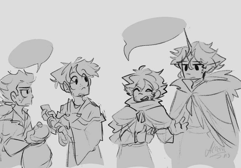 Halfbody / Grayscale