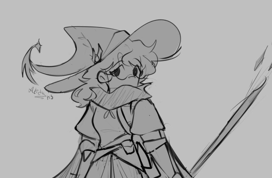 Halfbody / Grayscale