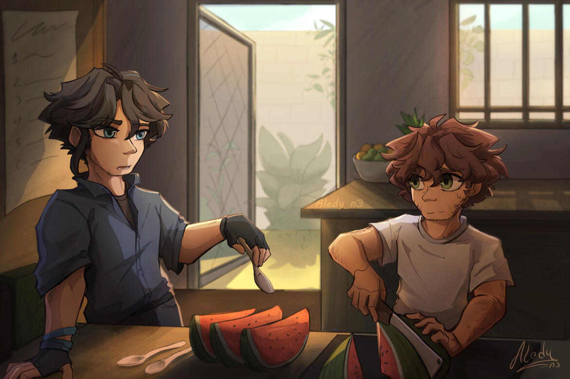 HalfBody / Full color + C. Background