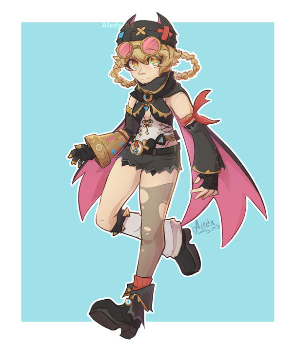 Full body Full color